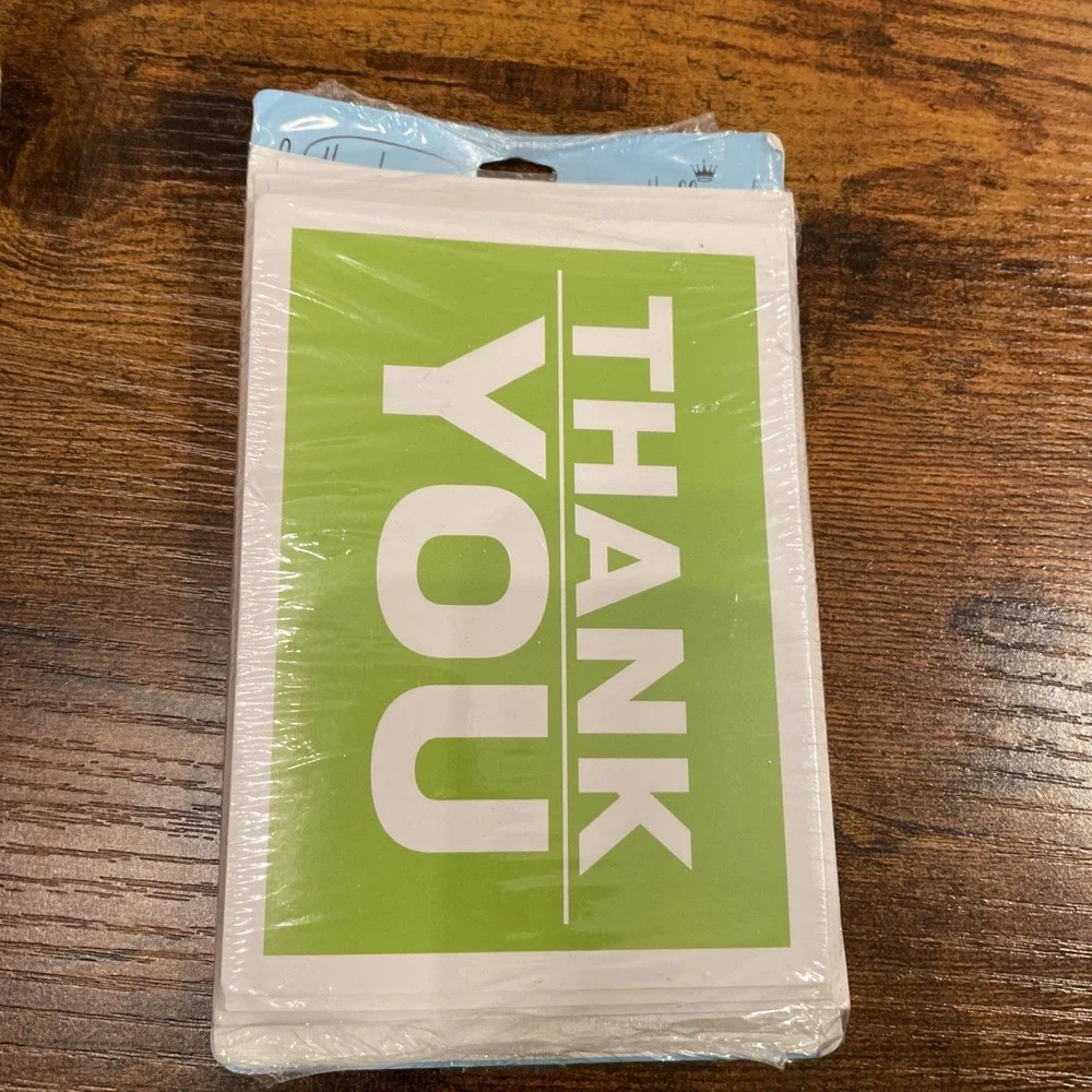 🐝Hallmark Expressions Thank You Cards with Envelopes 8 Pack Card#️⃣